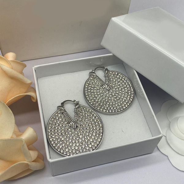 silver inlaid with crystal relief round hoop & huggie, jewelry designer luxury design of women's ear buckle, banquet, party, send famil, Golden;silver
silver inlaid with crystal relief round hoop & huggie, jewelry designer luxury design of women's ear buckle, banquet, party, send famil, Golden;silver