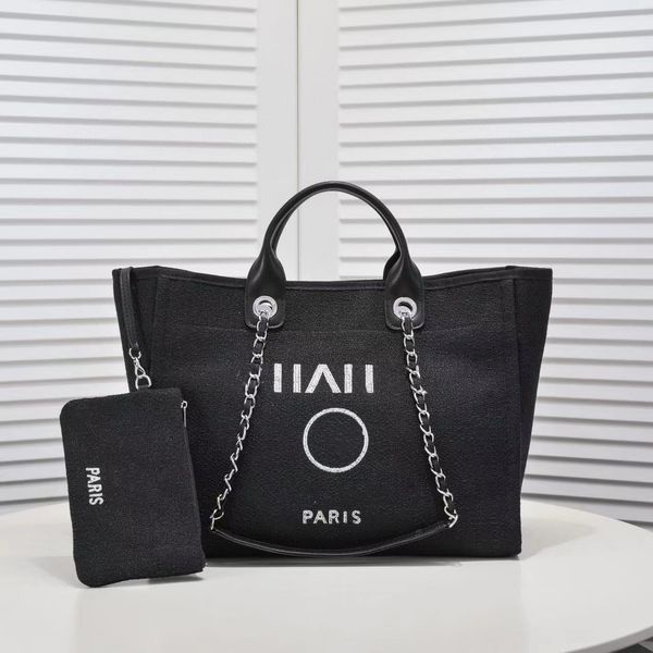 classics larger tote beach bag single shoulder bag canvas women's luxury bag shopping bag with chain laphandbag linen nylon print bag h
classics larger tote beach bag single shoulder bag canvas women's luxury bag shopping bag with chain laphandbag linen nylon print bag h