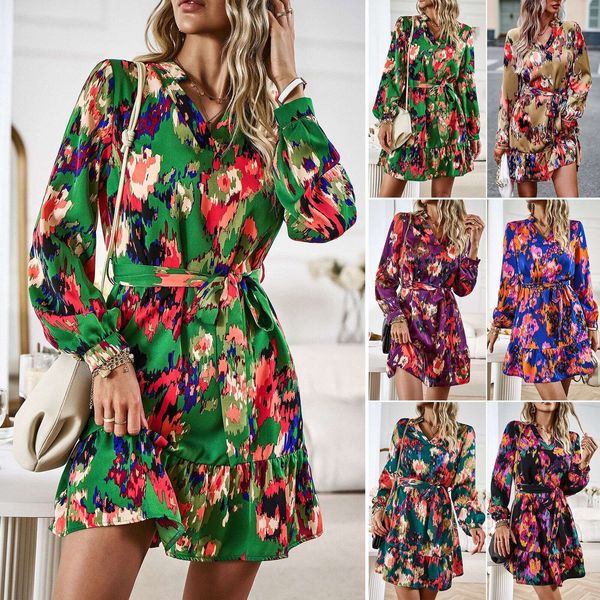 mikaro printed long sleeve shirt dress women's 2023 autumn/winter elegant short dress, Black;gray
mikaro printed long sleeve shirt dress women's 2023 autumn/winter elegant short dress, Black;gray