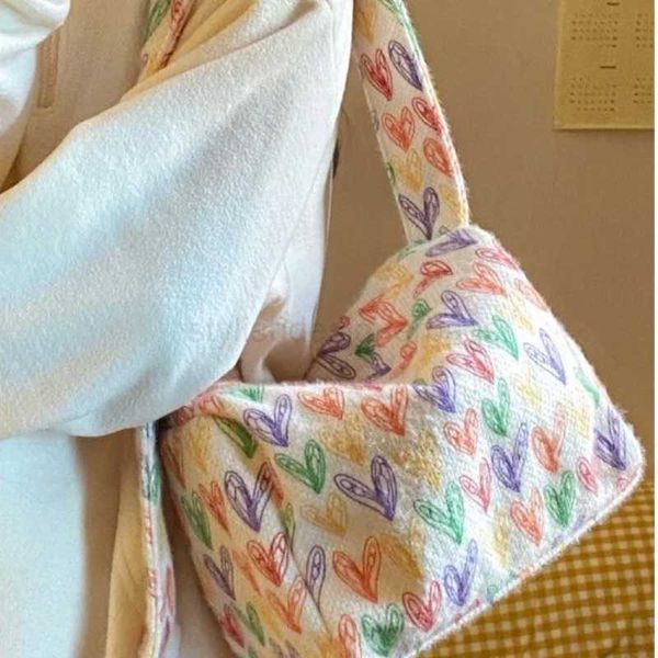 totes women's wallet and handbag new 2023 spring/summer/autumn rainbow love box bag cute color printing plush casual shoulder bagstylis
totes women's wallet and handbag new 2023 spring/summer/autumn rainbow love box bag cute color printing plush casual shoulder bagstylis