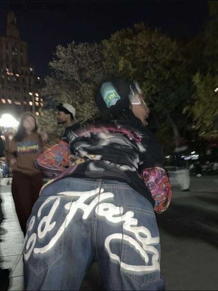 men's jeans streetwear jeans hip hop letter printed denim loose pants men women 2023 new y2k harajuku fashion punk rock wide leg trouse, Blue
men's jeans streetwear jeans hip hop letter printed denim loose pants men women 2023 new y2k harajuku fashion punk rock wide leg trouse, Blue