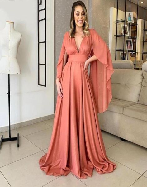 coral long sleeve evening dresses arabic aso ebi large size v neck a line chiffon party formal gowns backless women prom dresses5214994, Black;red
coral long sleeve evening dresses arabic aso ebi large size v neck a line chiffon party formal gowns backless women prom dresses5214994, Black;red