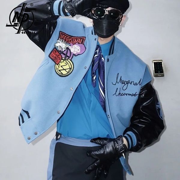 men's jackets hip hop streetwear men goth dark letter embroidery jacket coat harajuku y2k baseball clothes loose women punk outwear 230, Black;brown
men's jackets hip hop streetwear men goth dark letter embroidery jacket coat harajuku y2k baseball clothes loose women punk outwear 230, Black;brown