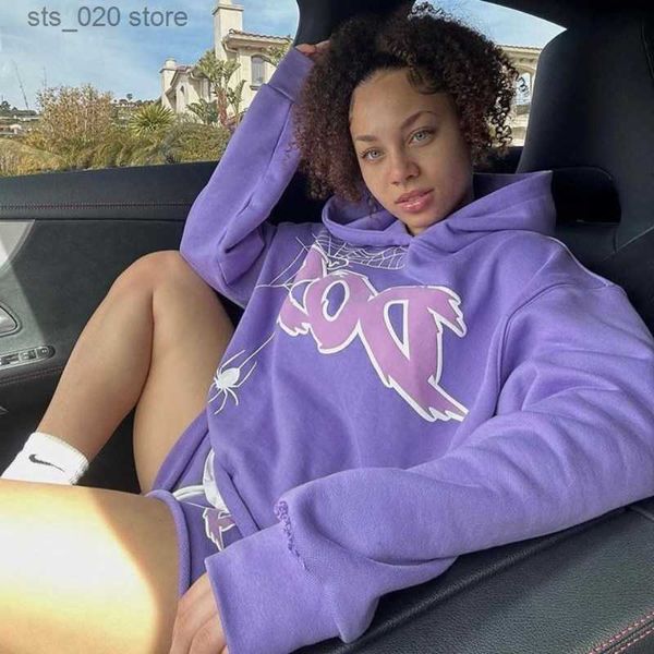 women's hoodies sweatshirts y2k hoodie harajuku spider letter graphic printing loose hoodie sweatshirt 2023 punk kpop rock gothic cloth, Black
women's hoodies sweatshirts y2k hoodie harajuku spider letter graphic printing loose hoodie sweatshirt 2023 punk kpop rock gothic cloth, Black