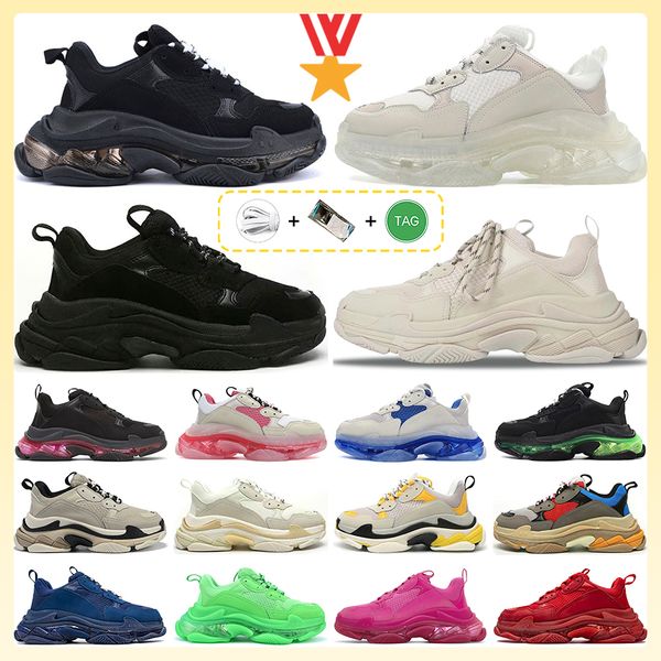triple s designer shoes platform sneakers clear sole black white grey red pink blue royal neon yellow green purple tennis trainers for men a
triple s designer shoes platform sneakers clear sole black white grey red pink blue royal neon yellow green purple tennis trainers for men a