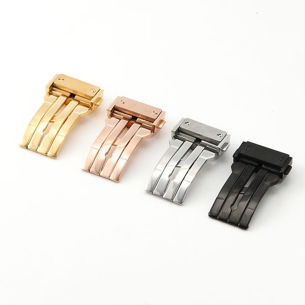 watch bands 22mm solid stainless steel clasp with tools silver black for hublot big bang mens silicone leather strap buckle 230727, Black;brown
watch bands 22mm solid stainless steel clasp with tools silver black for hublot big bang mens silicone leather strap buckle 230727, Black;brown