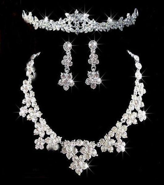 wedding jewelry sets shining 3 sets rhinestone bridal jewelery accessories crystals necklace and earrings for prom pageant party6430873, Slivery;golden
wedding jewelry sets shining 3 sets rhinestone bridal jewelery accessories crystals necklace and earrings for prom pageant party6430873, Slivery;golden