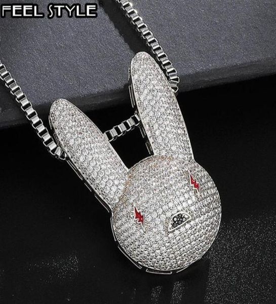 hip hop iced out cz aaa bling bad bunny cubic zirconia necklaces pendants for men jewelry with chain y1220308y1771056, Silver
hip hop iced out cz aaa bling bad bunny cubic zirconia necklaces pendants for men jewelry with chain y1220308y1771056, Silver