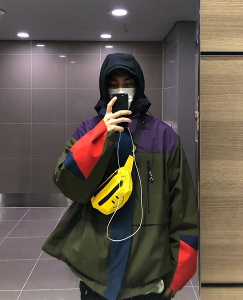 high street original men jackets martine rose jackets fashionable techwear patched coat nylon jacket, Black;brown
high street original men jackets martine rose jackets fashionable techwear patched coat nylon jacket, Black;brown