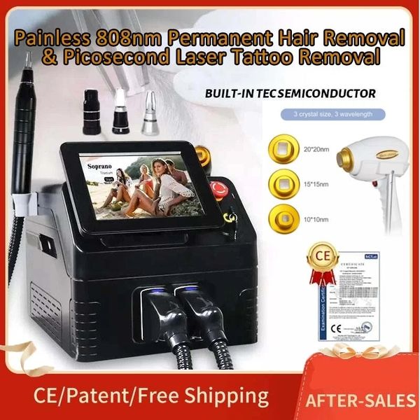 picosecond laser tattoo 2 in 1 power 2000w rf platinum 3-wavelength 755 808 1064 nm diode laser ice hair removal machine for salon, Black
picosecond laser tattoo 2 in 1 power 2000w rf platinum 3-wavelength 755 808 1064 nm diode laser ice hair removal machine for salon, Black