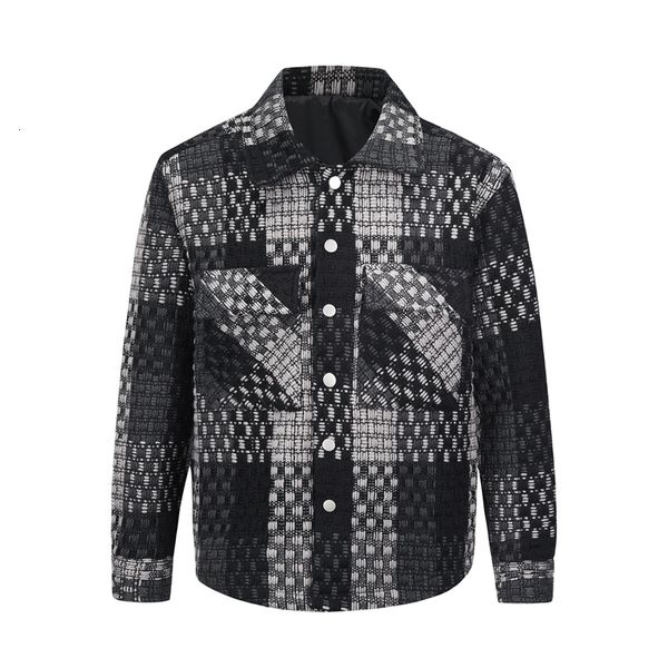 men's jackets contrast color plaid lapel winter wool jackets mens retro single breasted casual windbreaker oversized outwear thick coat, Black;brown
men's jackets contrast color plaid lapel winter wool jackets mens retro single breasted casual windbreaker oversized outwear thick coat, Black;brown