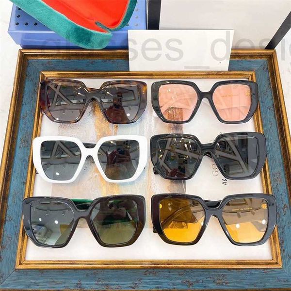 sunglasses designer new g simple women's large box same style fashion plate gg0956 bh44, White;black
sunglasses designer new g simple women's large box same style fashion plate gg0956 bh44, White;black