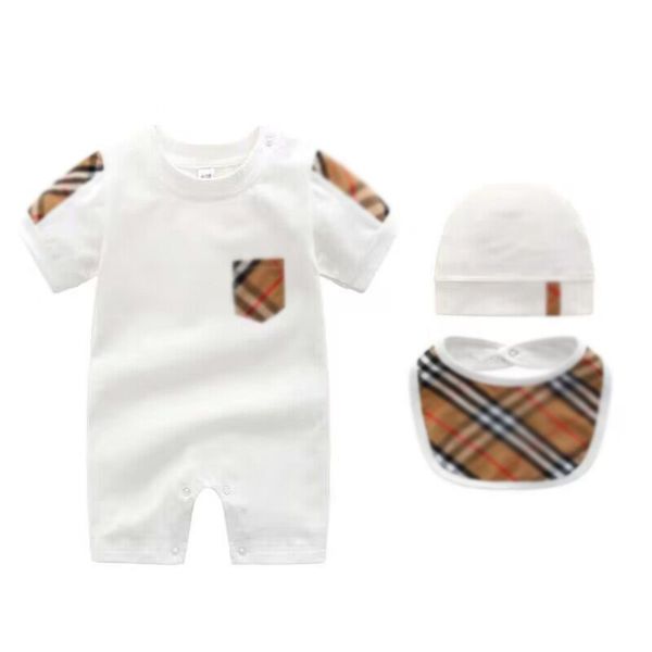 100%cotton baby rompers boy girl 1-2 years old newborn luxury newborn long sleeve short sleeves kids designer jumpsuit hat bibs 3 piece set, Blue
100%cotton baby rompers boy girl 1-2 years old newborn luxury newborn long sleeve short sleeves kids designer jumpsuit hat bibs 3 piece set, Blue