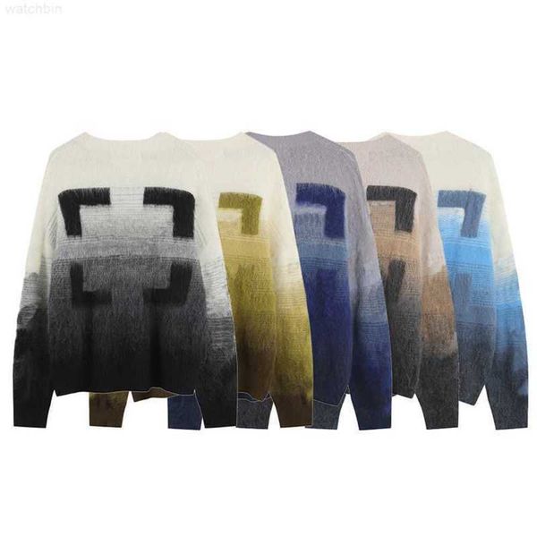 designers sweater mens womens arrow color gradient cardigan lover senior classic multicolor round neck autumn winter keep warm comfortable, White;black
designers sweater mens womens arrow color gradient cardigan lover senior classic multicolor round neck autumn winter keep warm comfortable, White;black