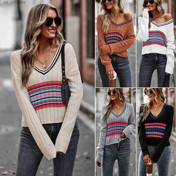 women's sweaters independently researched and designed patchwork sweater 2022 temperament commuting slimming with high rating t230727, White;black
women's sweaters independently researched and designed patchwork sweater 2022 temperament commuting slimming with high rating t230727, White;black