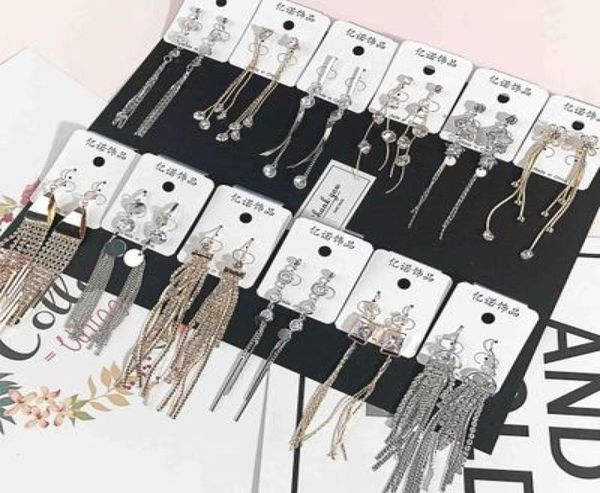 2018 simple zircon tassel earrings earrings female temperament wild geometry ear jewelry accessories eardrop 3844180, Silver
2018 simple zircon tassel earrings earrings female temperament wild geometry ear jewelry accessories eardrop 3844180, Silver