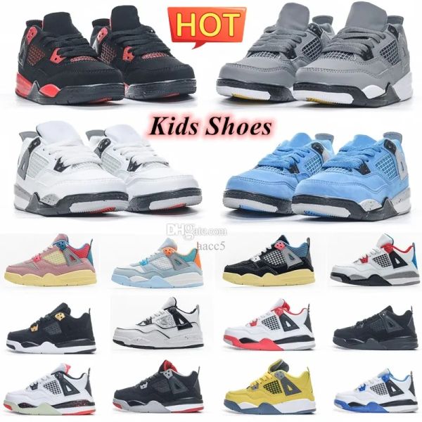 kids 4s basketball shoes black cat toddler td 4 red chicag boys girls basketball pour enfants athletic outdoor sneakers size 22-35
kids 4s basketball shoes black cat toddler td 4 red chicag boys girls basketball pour enfants athletic outdoor sneakers size 22-35