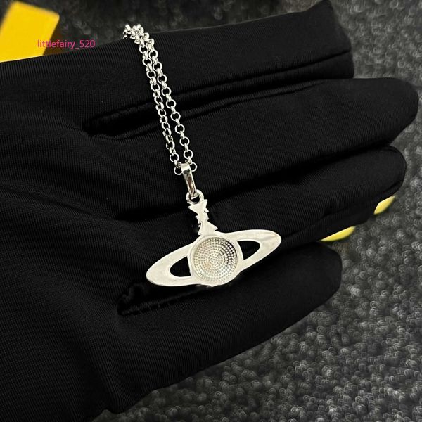 pendant necklaces designer designer vivian necklace saturn pearl counterpart personality advanced collar chain small fragrance, Silver
pendant necklaces designer designer vivian necklace saturn pearl counterpart personality advanced collar chain small fragrance, Silver