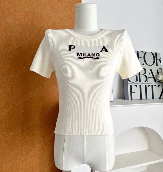 woman brand knitted short sleeve sweater sleeveless short and long sleeves classic monogram tshirts clothes with high quality, White
woman brand knitted short sleeve sweater sleeveless short and long sleeves classic monogram tshirts clothes with high quality, White