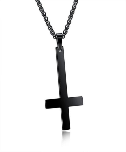 male black st peter039s inverted cross pendant necklace for men stainless steel choker crux de sanctus petrus jewelry men neckl5745628, Silver
male black st peter039s inverted cross pendant necklace for men stainless steel choker crux de sanctus petrus jewelry men neckl5745628, Silver