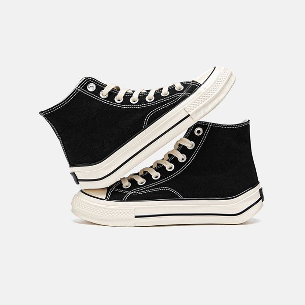 high canvas shoes classic women shoes screener dirty woman sneaker man casual fashion leather lace up white men design shoe, Black
high canvas shoes classic women shoes screener dirty woman sneaker man casual fashion leather lace up white men design shoe, Black