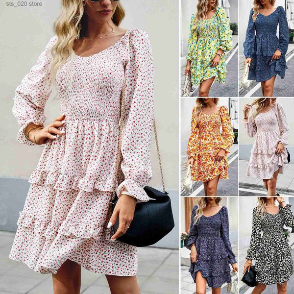 basic casual dresses dressed women's 2023 autumn vacation casual floral v-neck long sleeve skirt t230727, Black;gray
basic casual dresses dressed women's 2023 autumn vacation casual floral v-neck long sleeve skirt t230727, Black;gray