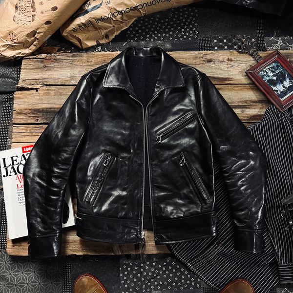 men's jackets tailor brando 21171 italian toscana tea core horse leather mulhlolland vintage lapel slimfit models biker jacket 230726, Black;brown
men's jackets tailor brando 21171 italian toscana tea core horse leather mulhlolland vintage lapel slimfit models biker jacket 230726, Black;brown