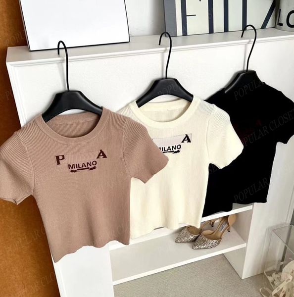 womens brand knitted short sleeve sweater sleeveless short and long sleeves classic monogram tshirts clothes with high quality, White
womens brand knitted short sleeve sweater sleeveless short and long sleeves classic monogram tshirts clothes with high quality, White