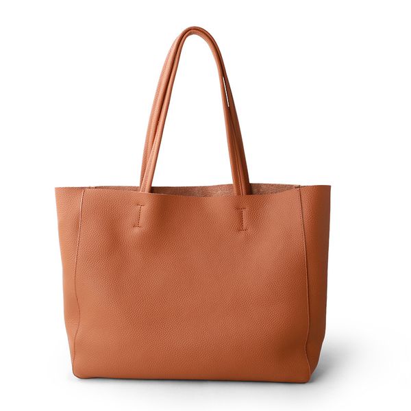 2023 new layer cowhide high capacity tote bag leather simple soft cowhide handheld shoulder bag big bag
2023 new layer cowhide high capacity tote bag leather simple soft cowhide handheld shoulder bag big bag