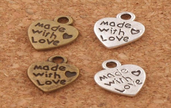 made with love heart charm beads pendants mic 97x125mm antique silverbronze fashion jewelry diy l3192413339, Bronze;silver
made with love heart charm beads pendants mic 97x125mm antique silverbronze fashion jewelry diy l3192413339, Bronze;silver