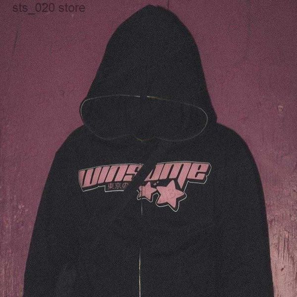 women's hoodies sweatshirts y2k clothes full zip hoodie oversized street vintage long sleeve cardigan hip hop aesthetic bar streetwear, Black
women's hoodies sweatshirts y2k clothes full zip hoodie oversized street vintage long sleeve cardigan hip hop aesthetic bar streetwear, Black