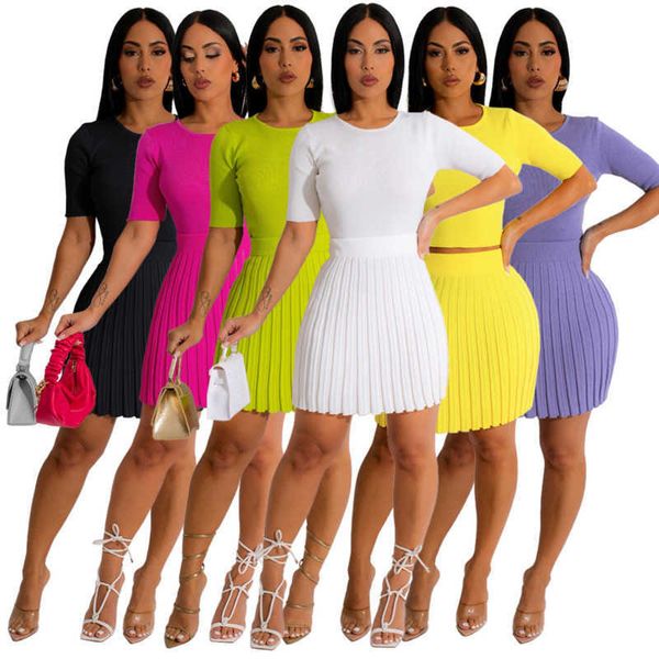 women dress suit two piece skirt set 2023 summer solid color crop short sleeve t-shirt wrap hip skirts outfits, White
women dress suit two piece skirt set 2023 summer solid color crop short sleeve t-shirt wrap hip skirts outfits, White