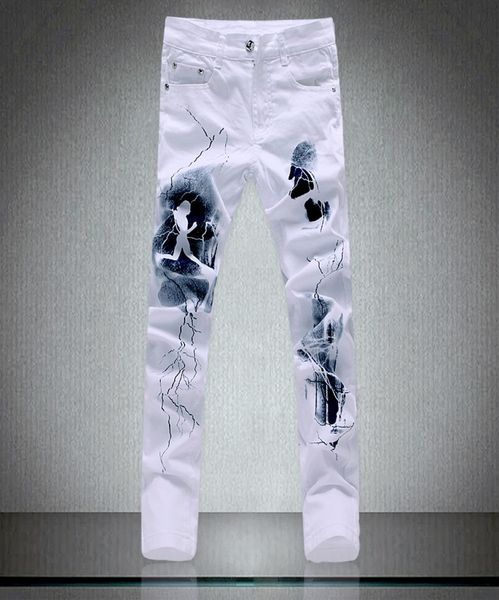 white fashion men jeans unique lighting and man printing cotton large size 40 jeans for men 2021 new2524628, Blue
white fashion men jeans unique lighting and man printing cotton large size 40 jeans for men 2021 new2524628, Blue