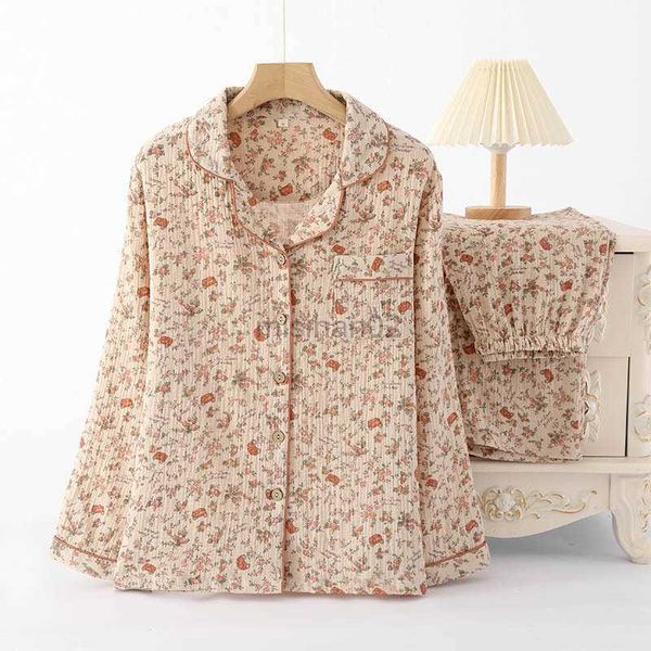 women's sleep lounge retro floral printing women pijama long-sleeved crepe cotton pajamas trouser sleepwear suits women's homewear
women's sleep lounge retro floral printing women pijama long-sleeved crepe cotton pajamas trouser sleepwear suits women's homewear