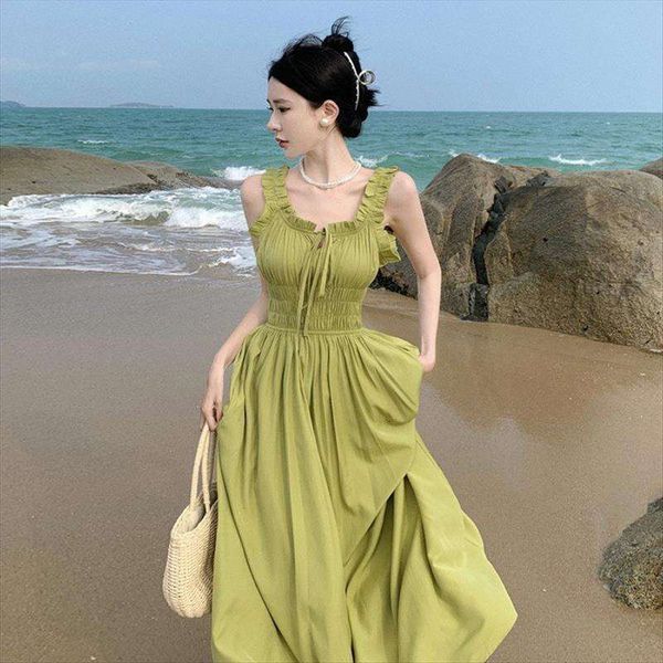 vacation style break french temperament square collar slip dress fairy lady super mori waist controlled white long, Black;gray
vacation style break french temperament square collar slip dress fairy lady super mori waist controlled white long, Black;gray