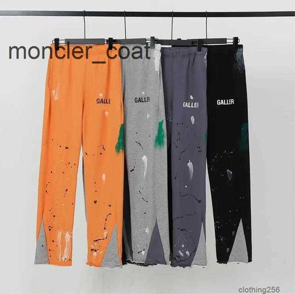 men's pants designer mens jeans pants galleryes sweatpants dept speckled letter print men's women's couple loose versatile ca, Black
men's pants designer mens jeans pants galleryes sweatpants dept speckled letter print men's women's couple loose versatile ca, Black