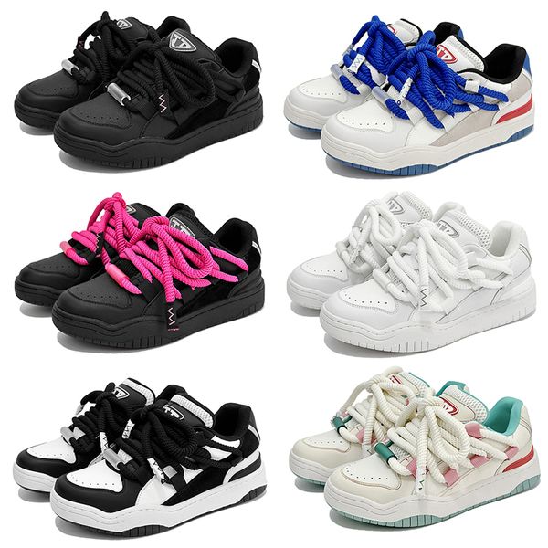 2023 colorful fashion couple style skateboard shoes man woman breathable black pink blue white sports outdoor color 6
2023 colorful fashion couple style skateboard shoes man woman breathable black pink blue white sports outdoor color 6