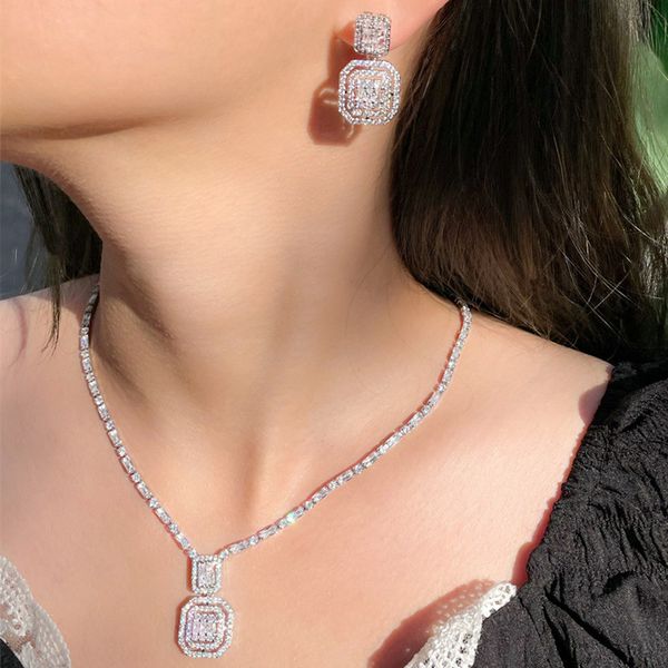 vintage luxury sqaure designer jewelry set woman earrings necklace aaa cubic zirconia copper rose gold silver necklaces for bride wedding en
vintage luxury sqaure designer jewelry set woman earrings necklace aaa cubic zirconia copper rose gold silver necklaces for bride wedding en