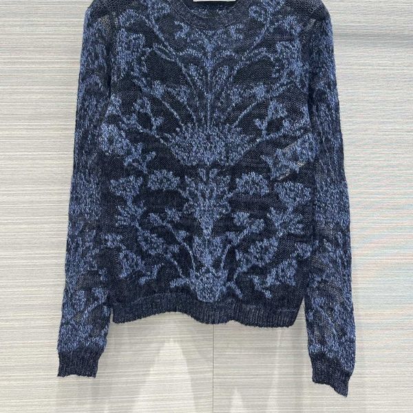 women's sweater's luxury brand mohair pullovers fashion cashmere sweater famous international design wool pullover 230727, White;black
women's sweater's luxury brand mohair pullovers fashion cashmere sweater famous international design wool pullover 230727, White;black