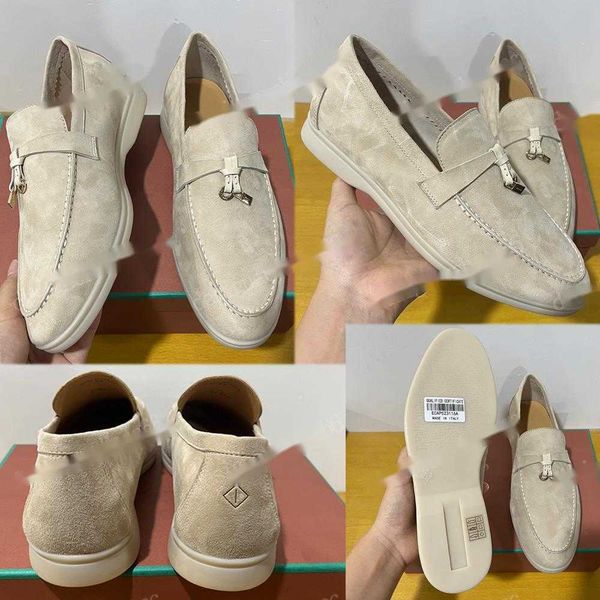 summer walk loafers womens brand single shoes bean shoes casual shoes spring summer seasons signature on upper cashmere material flats botto, Black
summer walk loafers womens brand single shoes bean shoes casual shoes spring summer seasons signature on upper cashmere material flats botto, Black