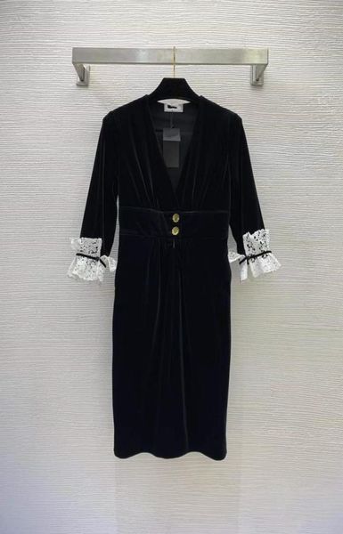 milan runway dresses 2023 spring summer v neck 12 sleeve panelled women039s designer dress brand same style sundress 112618962018, Black
milan runway dresses 2023 spring summer v neck 12 sleeve panelled women039s designer dress brand same style sundress 112618962018, Black