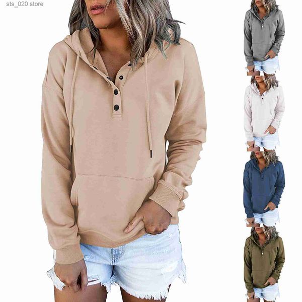 women's hoodies sweatshirts 3xl pullover for womens button down hoodies drawstring hooded pocket casual long sleeve v neck sweatshirts, Black
women's hoodies sweatshirts 3xl pullover for womens button down hoodies drawstring hooded pocket casual long sleeve v neck sweatshirts, Black