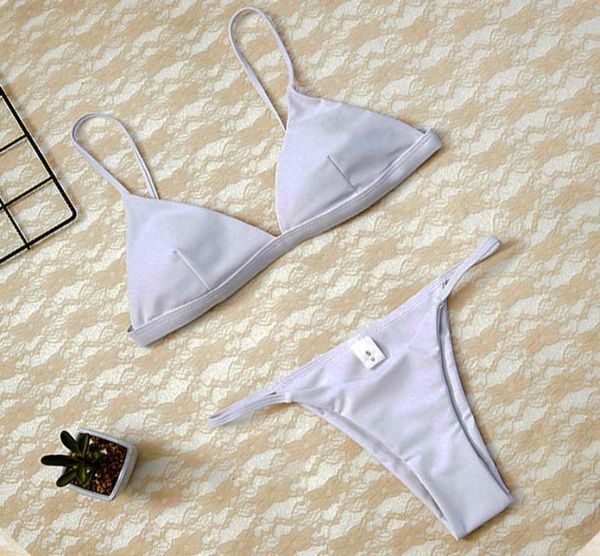 2020 women micro set push up swimwear solid beach bathing brazilian thong swimsuit for girls bikini swim suit femme7083527, White;black
2020 women micro set push up swimwear solid beach bathing brazilian thong swimsuit for girls bikini swim suit femme7083527, White;black