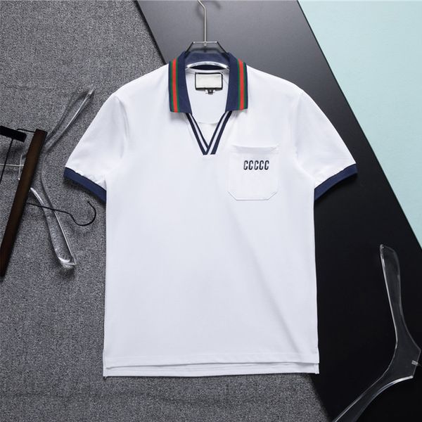 new casual men's t-shirt printing fashion high street men's designer polo t-shirt men's luxury polot-shirt summer cotton clot, White;black
new casual men's t-shirt printing fashion high street men's designer polo t-shirt men's luxury polot-shirt summer cotton clot, White;black