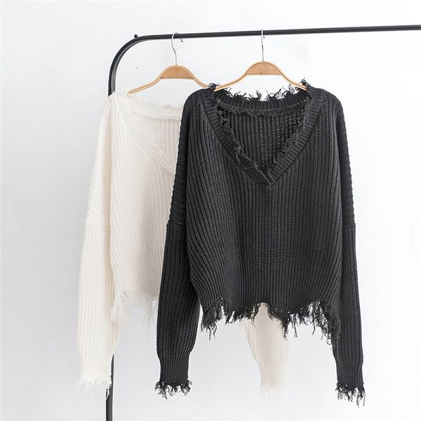 women's sweaters 2023 women black white tassel sweater warm long sleeve vneck pullover casual autumn winter women sweaters 230727, White;black
women's sweaters 2023 women black white tassel sweater warm long sleeve vneck pullover casual autumn winter women sweaters 230727, White;black
