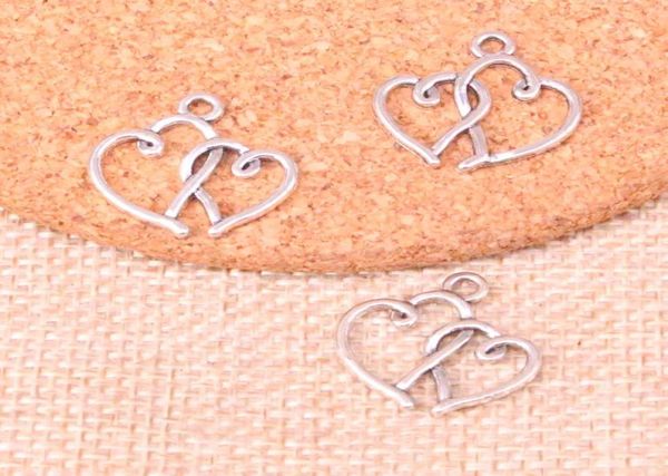 132pcs charms double hearts 1919mm antique making pendant fitvintage tibetan silverdiy handmade jewelry1478359, Bronze;silver
132pcs charms double hearts 1919mm antique making pendant fitvintage tibetan silverdiy handmade jewelry1478359, Bronze;silver