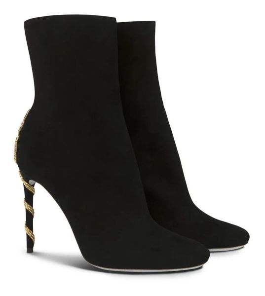 elegant brand winter morgana women boots renecaovillas rounded toe golden strass crystal coils booties high heels ladies ankle boot eu35-43, Black
elegant brand winter morgana women boots renecaovillas rounded toe golden strass crystal coils booties high heels ladies ankle boot eu35-43, Black