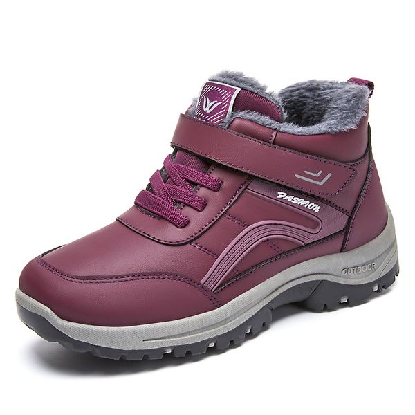 women warm outdoor shoes woman winter black red purple plush snow outdoor shoes size 36-41
women warm outdoor shoes woman winter black red purple plush snow outdoor shoes size 36-41