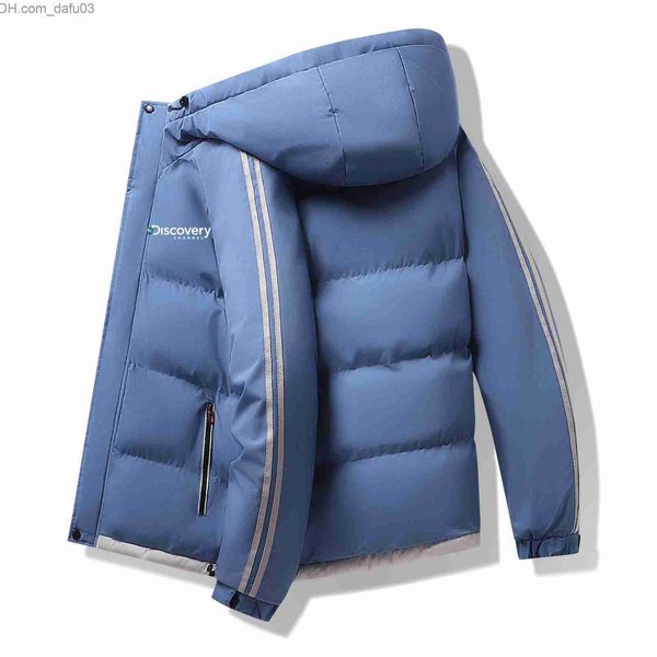 men's down parkas mens down parkas men jacket thicken cotton padded warm flap pocket overcoat discovery channel autumn winter z230731, Black
men's down parkas mens down parkas men jacket thicken cotton padded warm flap pocket overcoat discovery channel autumn winter z230731, Black