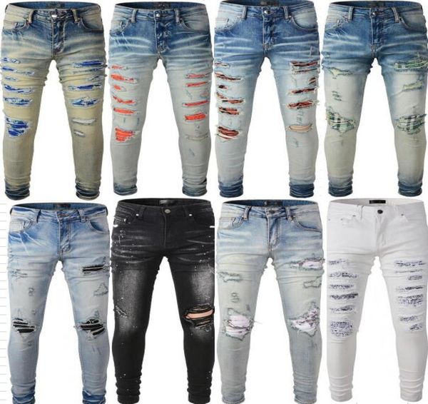 men cool rips stretch designer jeans distressed ripped biker slim fit washed motorcycle denim men s hip hop jean fash9522902, Blue
men cool rips stretch designer jeans distressed ripped biker slim fit washed motorcycle denim men s hip hop jean fash9522902, Blue